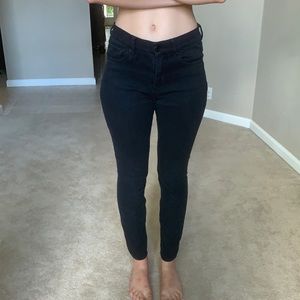 Express Mia Black Jeans/mid rise leggings